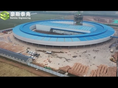 เตาเผาอุโมงค์หมุนแบบเคลื่อนที่สำหรับโรงงานผลิตอิฐดินเหนียวอัตโนมัติ